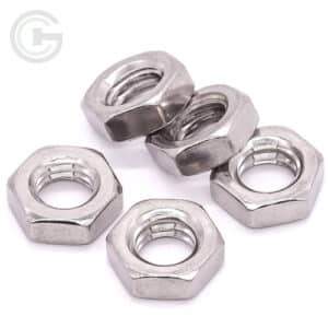 Monel Thin Hex Jam Nuts Manufacturer