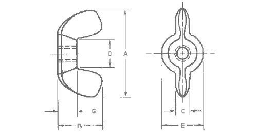 Wing Nuts Drawing